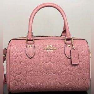 Rowan Satchel Bag In Signature Leather